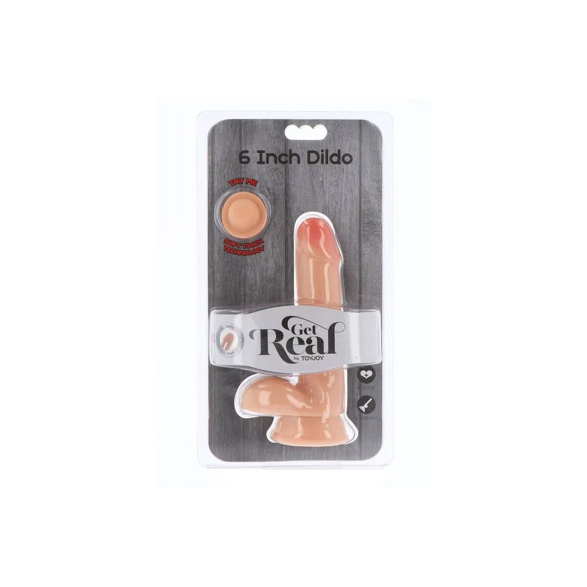 Dual Density Dildo 17 cm Eierhaut von Get Real | Fesselliebe.de