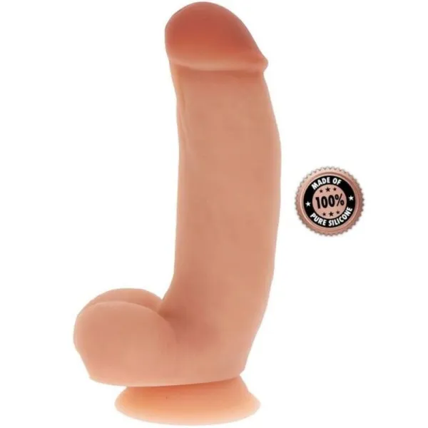 Silikondildo 18 cm mit Kugeln Haut von Get Real | Fesselliebe.de