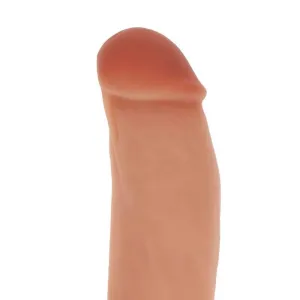 Silikondildo 18 cm mit Kugeln Haut von Get Real
