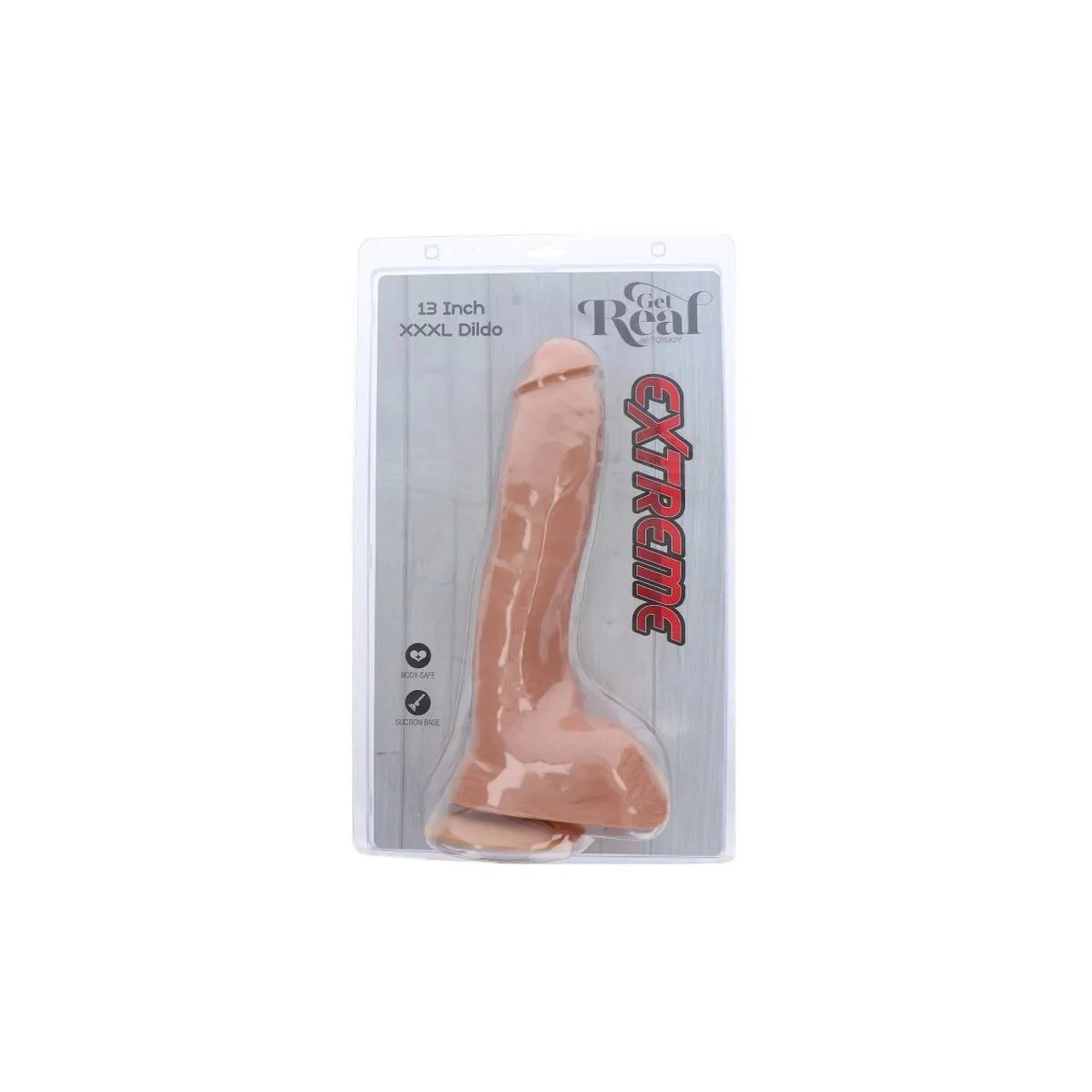 Extremer Xxxl-Dildo 34 cm Haut von Get Real | Fesselliebe.de