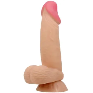 Sliding Skin Series Realistischer Dildo mit Sliding Skin Saugnapf 19,4 cm von Pretty Love High Grade