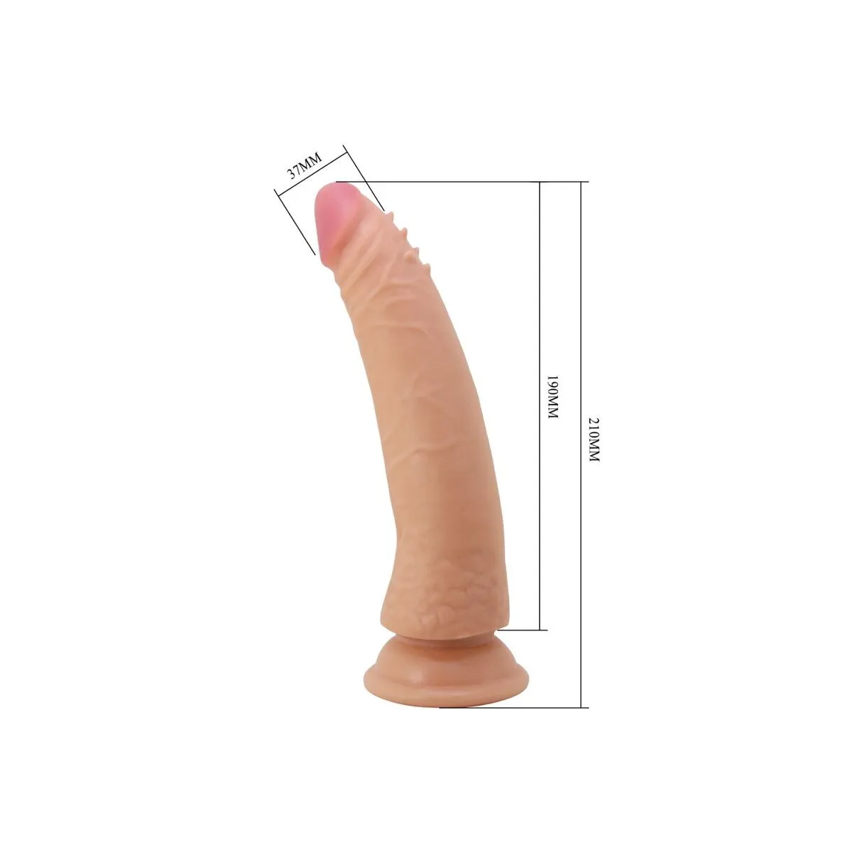Kable Super Realistischer Penis 21 cm Fleisch von Pretty Love Flirtation | Fesselliebe.de