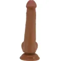 Grosser Realistischer Dildo 22 cm Braun von Pretty Love