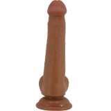 Grosser Realistischer Dildo 22 cm Braun von Pretty Love | Fesselliebe.de