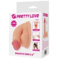 Wildon Ultra Realistischer und Elastischer Dildo 10 cm Natur von Pretty Love