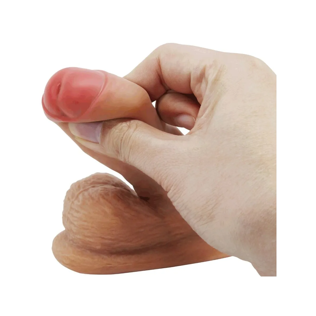 Warnell Ultra Realistischer und Elastischer Dildo 9,5 cm Mulato von Pretty Love | Fesselliebe.de