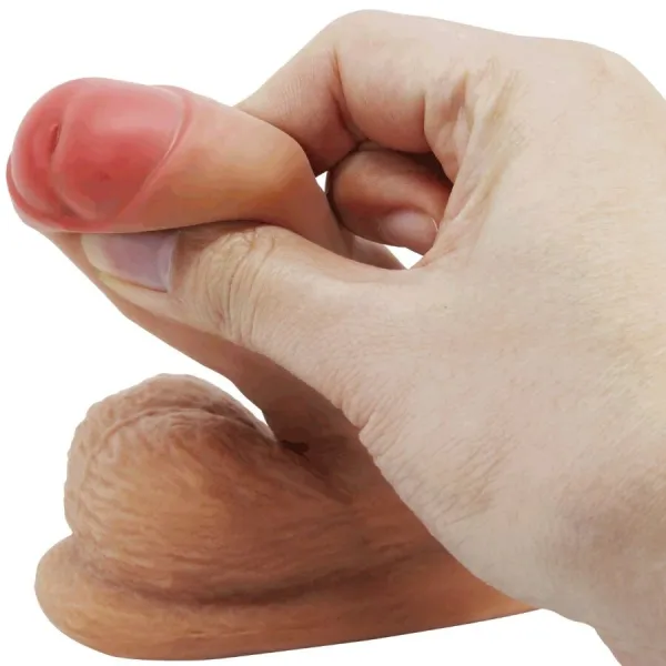 Warnell Ultra Realistischer und Elastischer Dildo 9,5 cm Mulato von Pretty Love | Fesselliebe.de