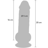 Deluxe Realistischer Penis mit Hoden Extra Dick 20 cm von Get Real | Fesselliebe.de