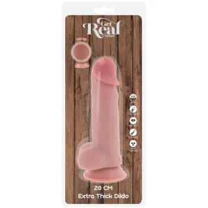 Deluxe Realistischer Penis mit Hoden Extra Dick 20 cm von Get Real