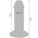 Deluxe Dicker Doppeldichter Tpe-Pendiges, 13 cm von Get Real | Fesselliebe.de