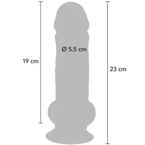 Deluxe Realistic Penis With Testicles Extra Thick 23 cm von Get Real