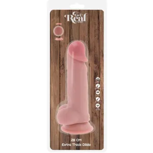 Deluxe Realistic Penis With Testicles Extra Thick 28 cm von Get Real