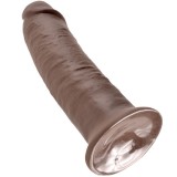 10 Dildo Braun 25,4 cm von King Cock | Fesselliebe.de