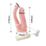 Realistische Penis-Doppelpenetration von Baile Vibrators | Fesselliebe.de