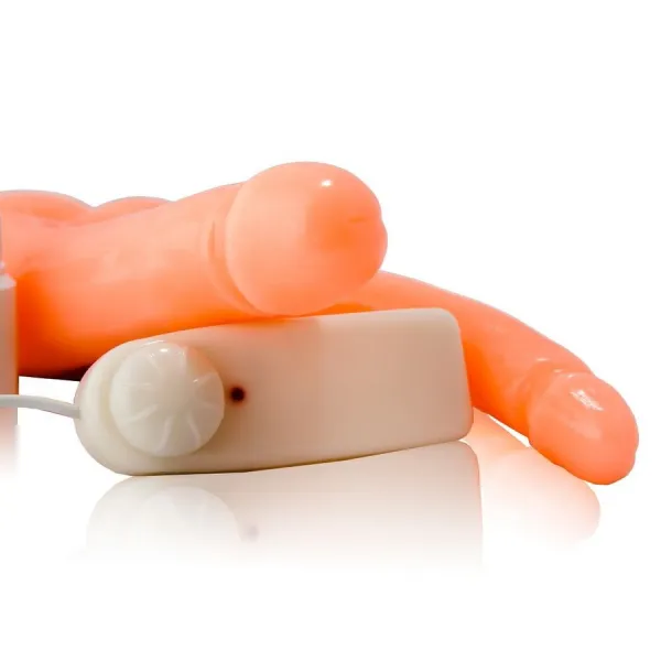 Realistische Penis-Doppelpenetration von Baile Vibrators | Fesselliebe.de