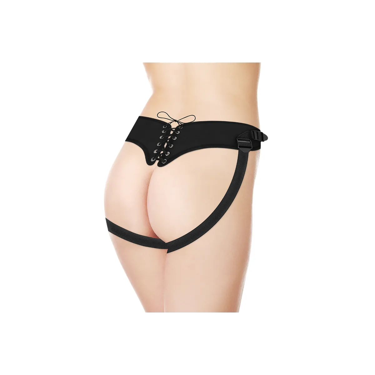 Harness + Flüssigsilikon Premium Spitfire Realistic 21 cm -O- 4,62 cm von Rock Army | Fesselliebe.de