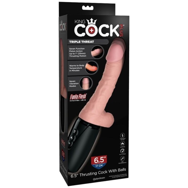 Plus Triple Threat Heller Hautton von King Cock Plus | Fesselliebe.de
