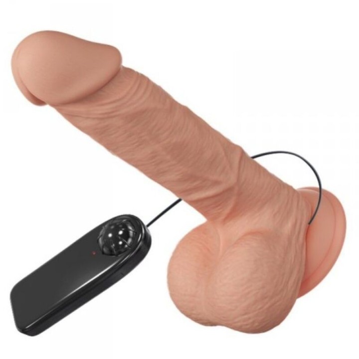Bahamut Vibration 21,8 cm natürlich von Baile Dildos | Fesselliebe.de