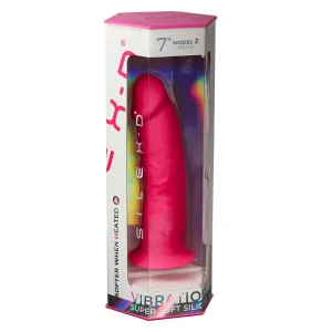 Realistischer Penis Modell 2 Rosa + mit Fernbedienung Lrs 17 cm von Silexd