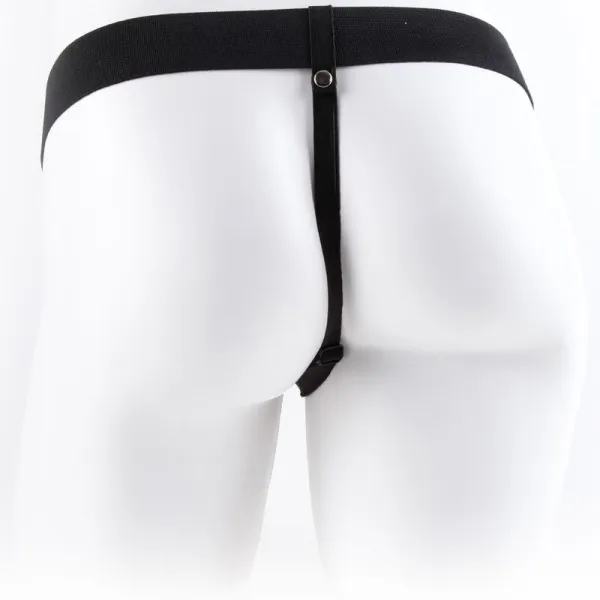 Verstellbarer Gurt mit Fernbedienung, Penis und Hoden, wiederaufladbar 17,8 cm von Fetish Fantasy Series | Fesselliebe.de