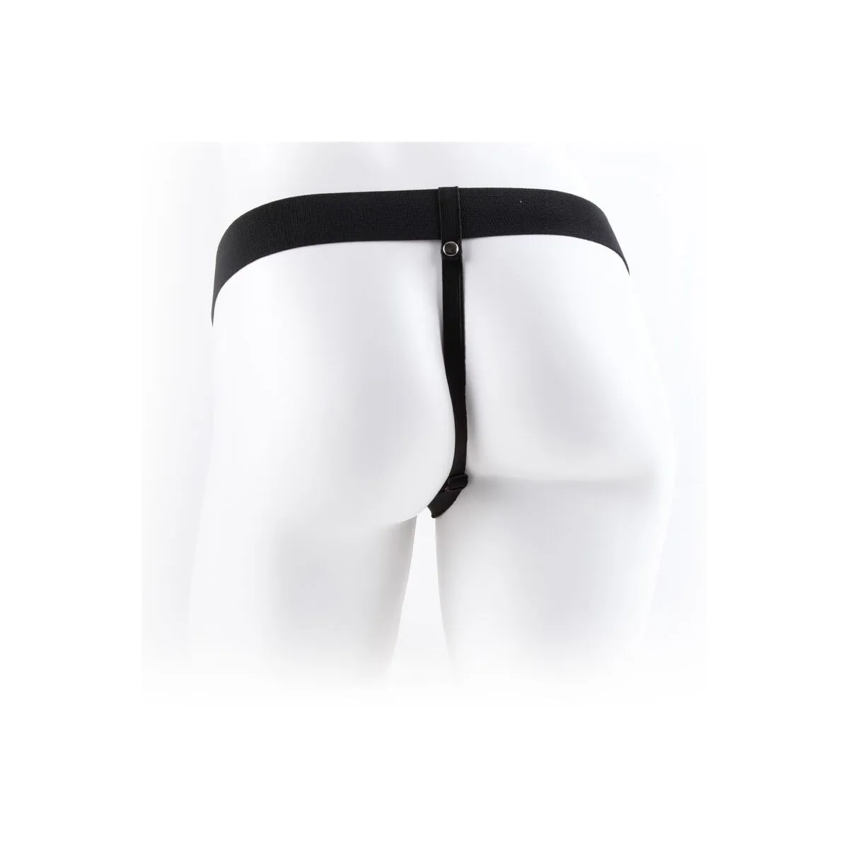 Verstellbarer Gurt mit Fernbedienung, Penis und Hoden, wiederaufladbar 23 cm von Fetish Fantasy Series | Fesselliebe.de