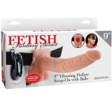 Verstellbarer Gurt mit Fernbedienung, Penis und Hoden, wiederaufladbar 23 cm von Fetish Fantasy Series | Fesselliebe.de