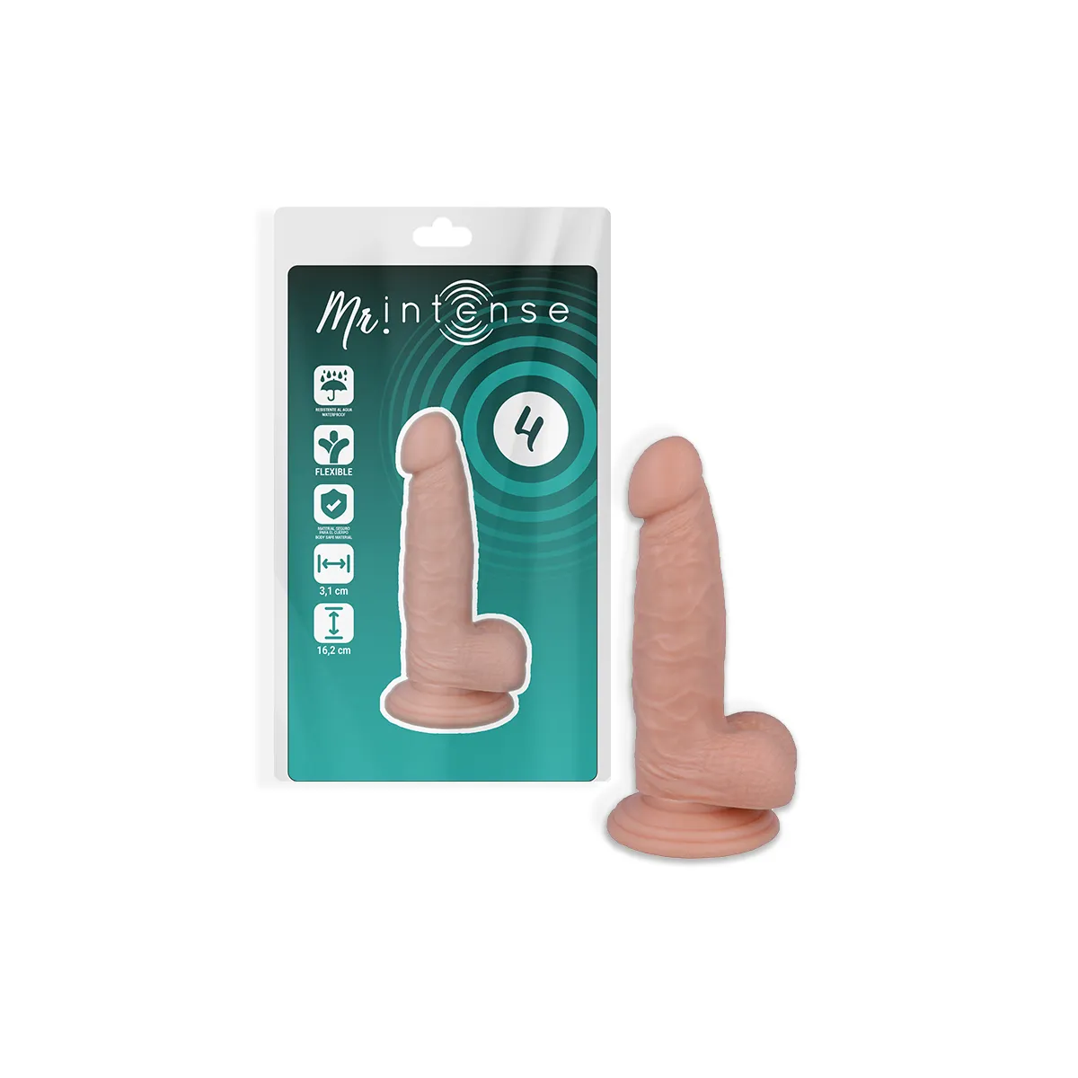 Mr 4 Realistic Penis 16,2 cm -O- 3,1 cm von Mr, Intense | Fesselliebe.de