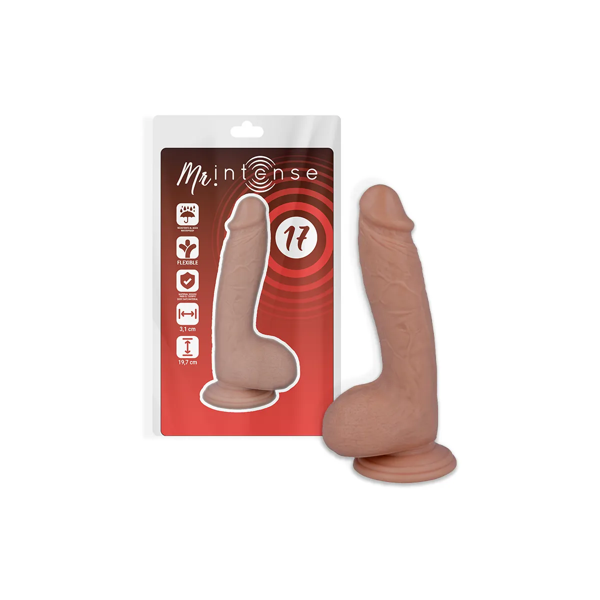 Mr 17 Realistischer Penis 19,7 cm -O- 4,1 cm von Mr, Intense | Fesselliebe.de