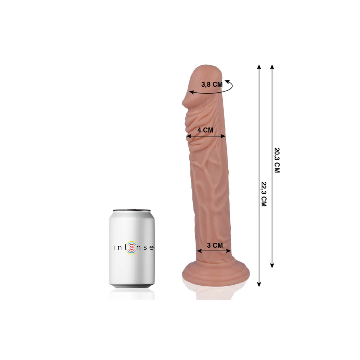 Mr 27 Realistischer Penis 22,3 cm -O- 4 cm von Mr, Intense | Fesselliebe.de