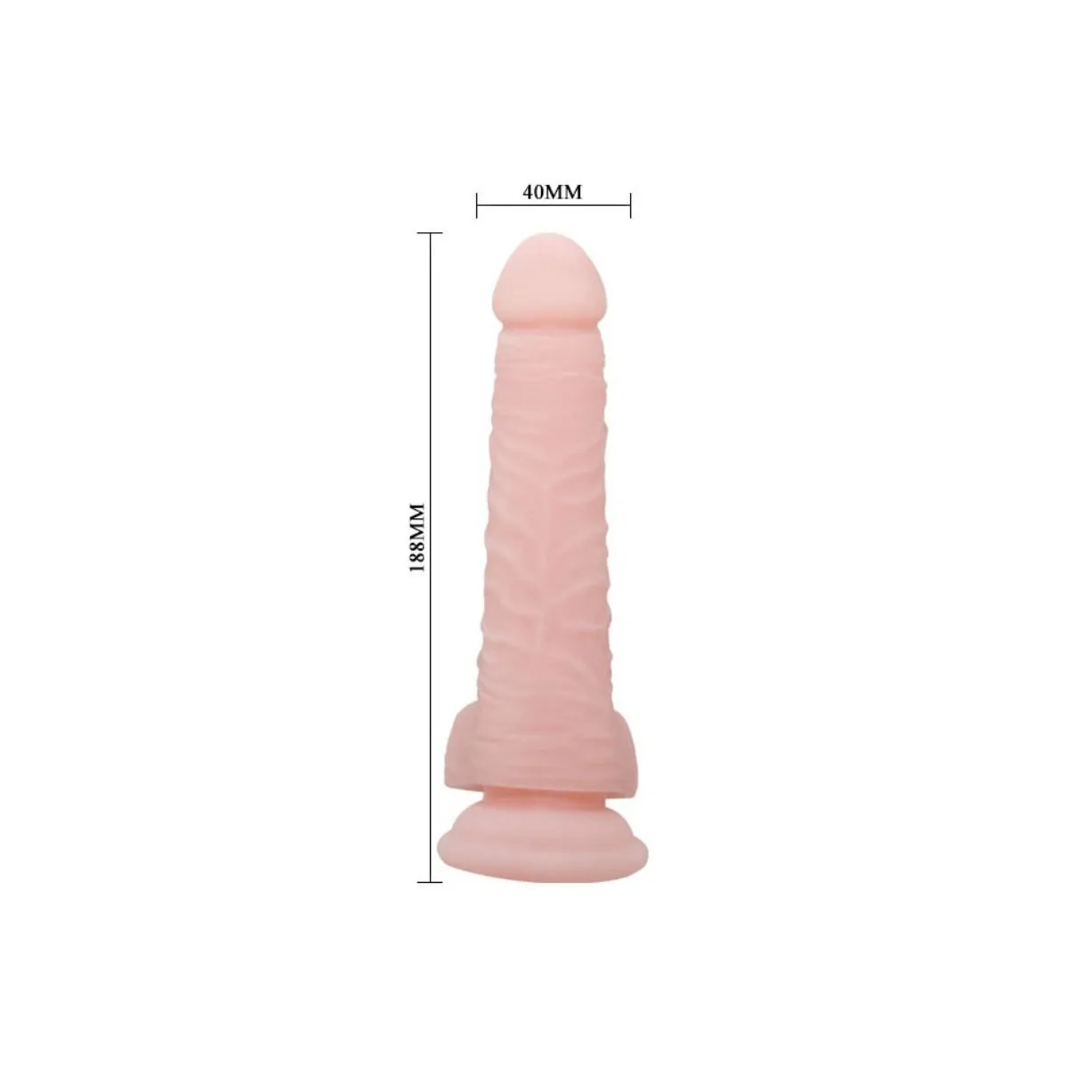 Super Realistischer natürlicher Dildo 18,8 cm von Baile Dildos | Fesselliebe.de