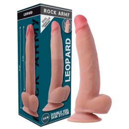 Doppeldichte Leopard 23 cm -O- 4,77 cm von Rock Army | Fesselliebe.de