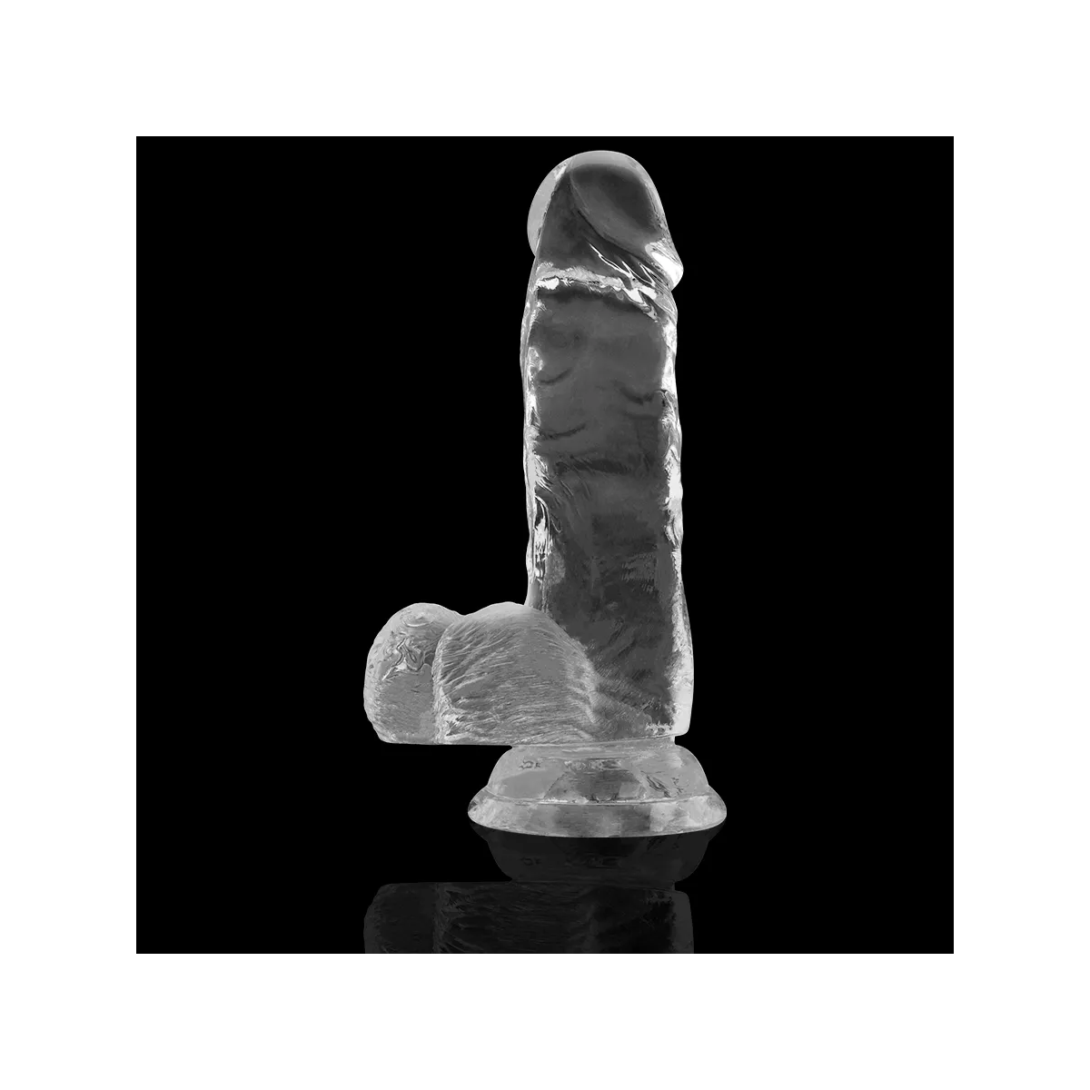 Klarer Hahn mit Bällen 15,5 cm -O- 3,5 cm von X Ray | Fesselliebe.de