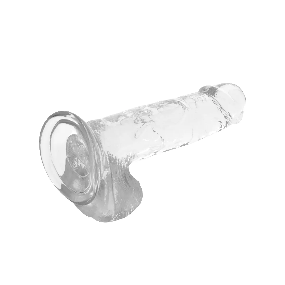 Klarer Hahn mit Bällen 20 cm -O- 4,5 cm von X Ray | Fesselliebe.de