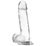 Klarer Hahn mit Bällen 20 cm -O- 4,5 cm von X Ray | Fesselliebe.de