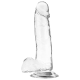 Klarer Hahn mit Bällen 20 cm -O- 4,5 cm von X Ray | Fesselliebe.de