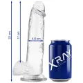 Klarer Hahn mit Eier 22 cm -O- 4,6 cm von X Ray