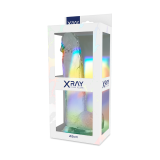 Klarer Hahn mit Eier 22 cm -O- 4,6 cm von X Ray | Fesselliebe.de