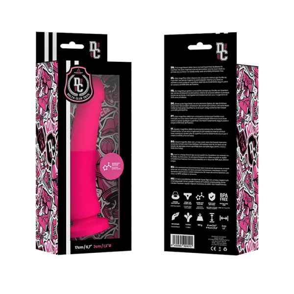 Toys Rosa Dildo Medizinisches Silikon 17 cm -O- 3 cm von Deltaclub | Fesselliebe.de
