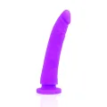 Toys Lila Dildo Medizinisches Silikon 17 cm -O- 3 cm von Deltaclub