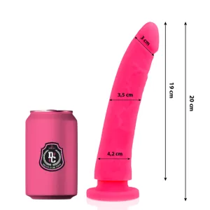 Toys Rosa Dildo Medizinisches Silikon 20 cm -O- 4 cm von Deltaclub | Fesselliebe.de