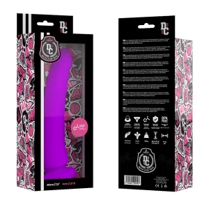 Toys Lila Dildo Medizinisches Silikon 20 cm -O- 4 cm von Deltaclub