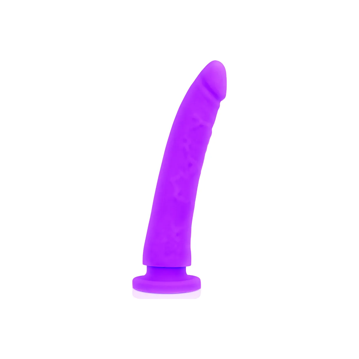 Toys Lila Dildo Medizinisches Silikon 23 cm -O- 4,5 cm von Deltaclub | Fesselliebe.de