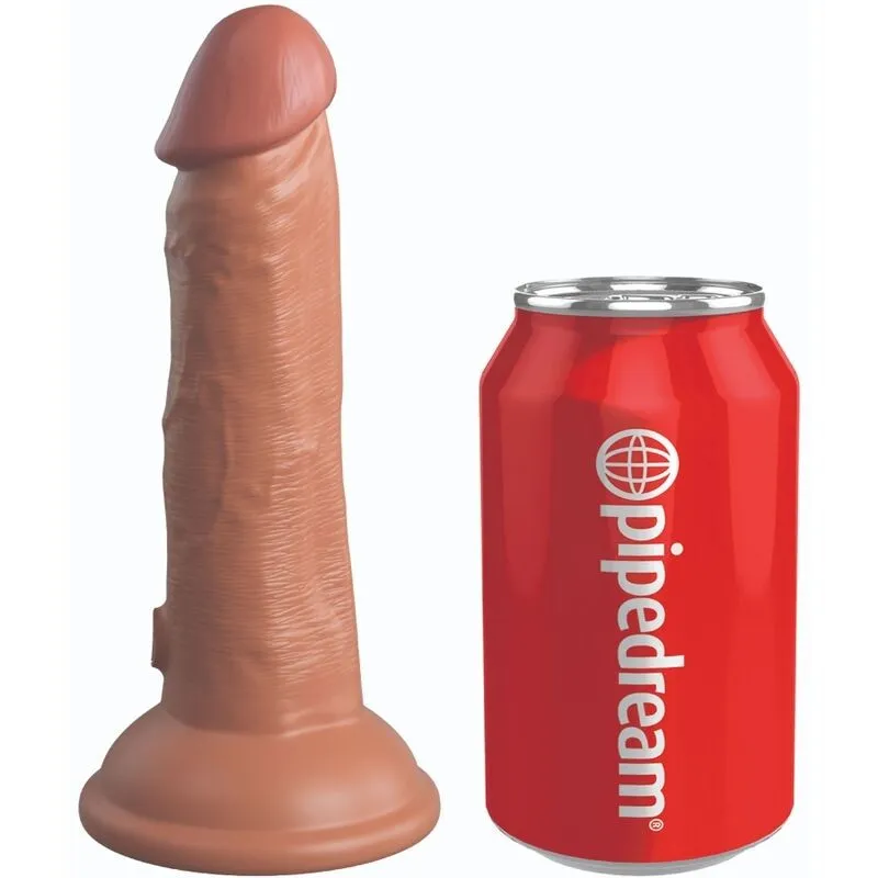 Elite Realistischer Silikondildo 15,2 cm Karamell von King Cock | Fesselliebe.de