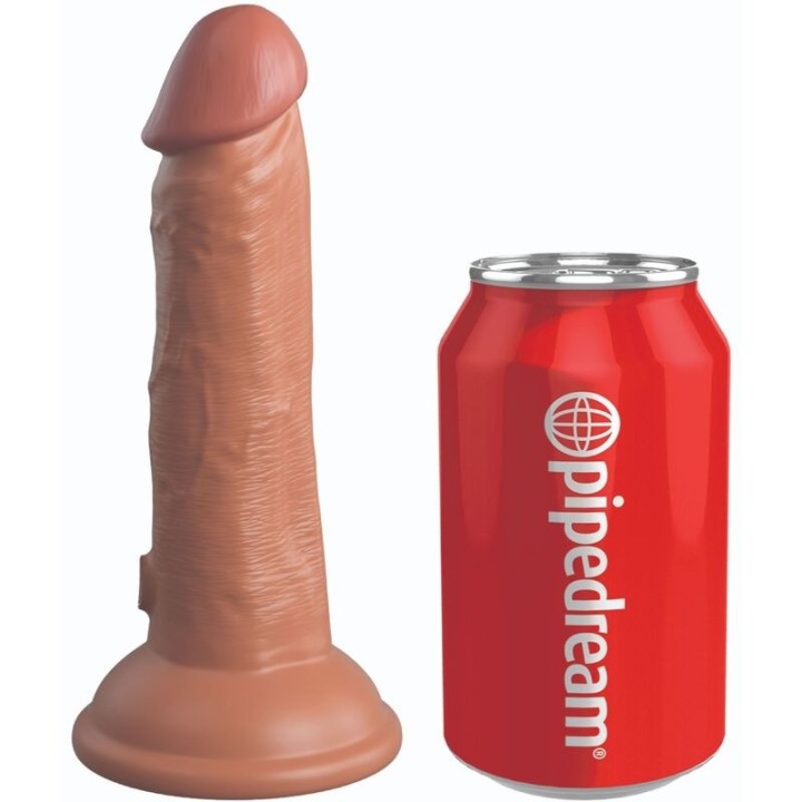 Elite Realistischer Silikondildo 15,2 cm Karamell von King Cock | Fesselliebe.de