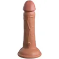 Elite Realistischer Silikondildo 15,2 cm Karamell von King Cock