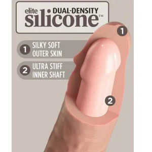 Elite Realistischer Silikondildo 15,2 cm von King Cock