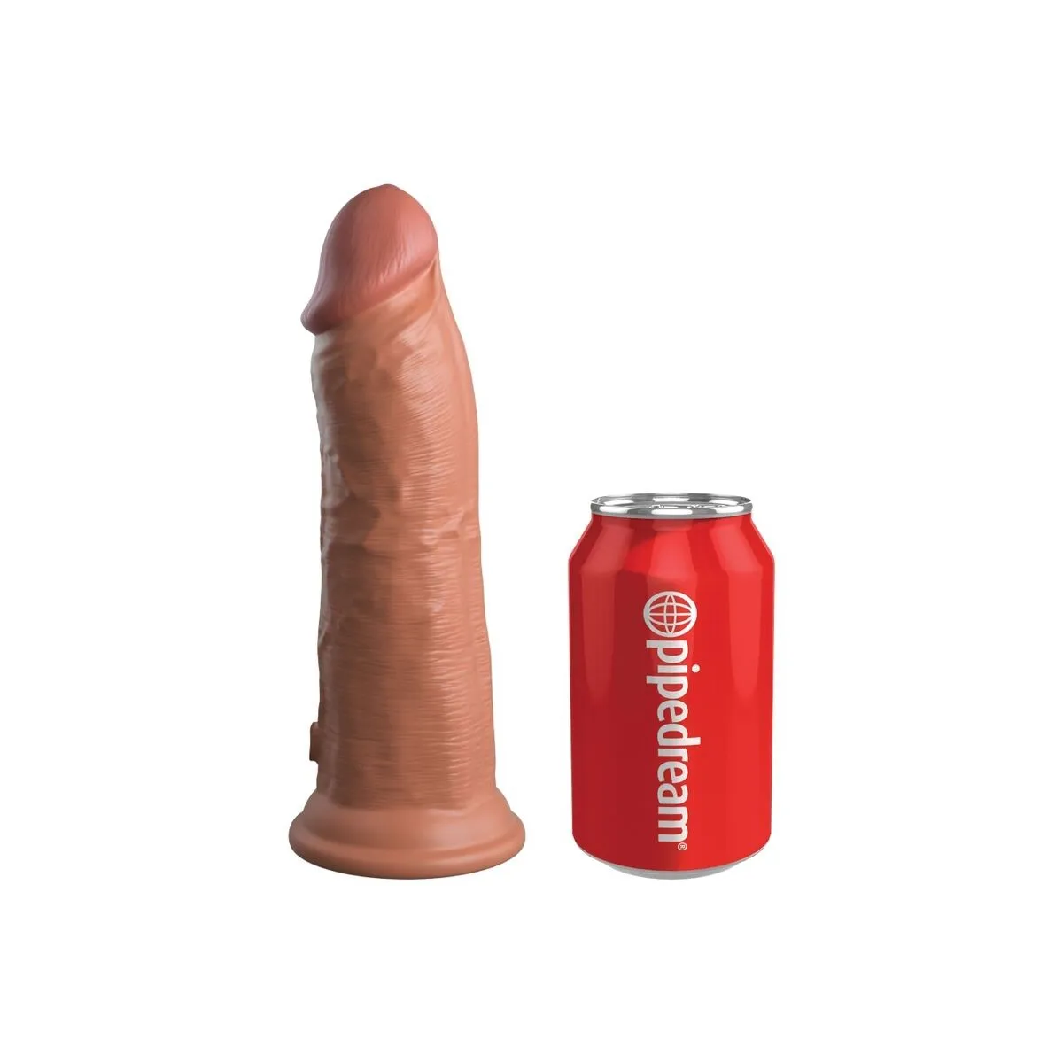 Elite Realistischer Silikondildo 20,3 cm Karamell von King Cock | Fesselliebe.de