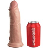 Elite Realistischer Dildo mit Vibration und Silikon 20,3 cm von King Cock | Fesselliebe.de