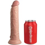 Elite Realistischer Dildo Vibrator & Silikon mit Fernbedienung 23 cm von King Cock | Fesselliebe.de