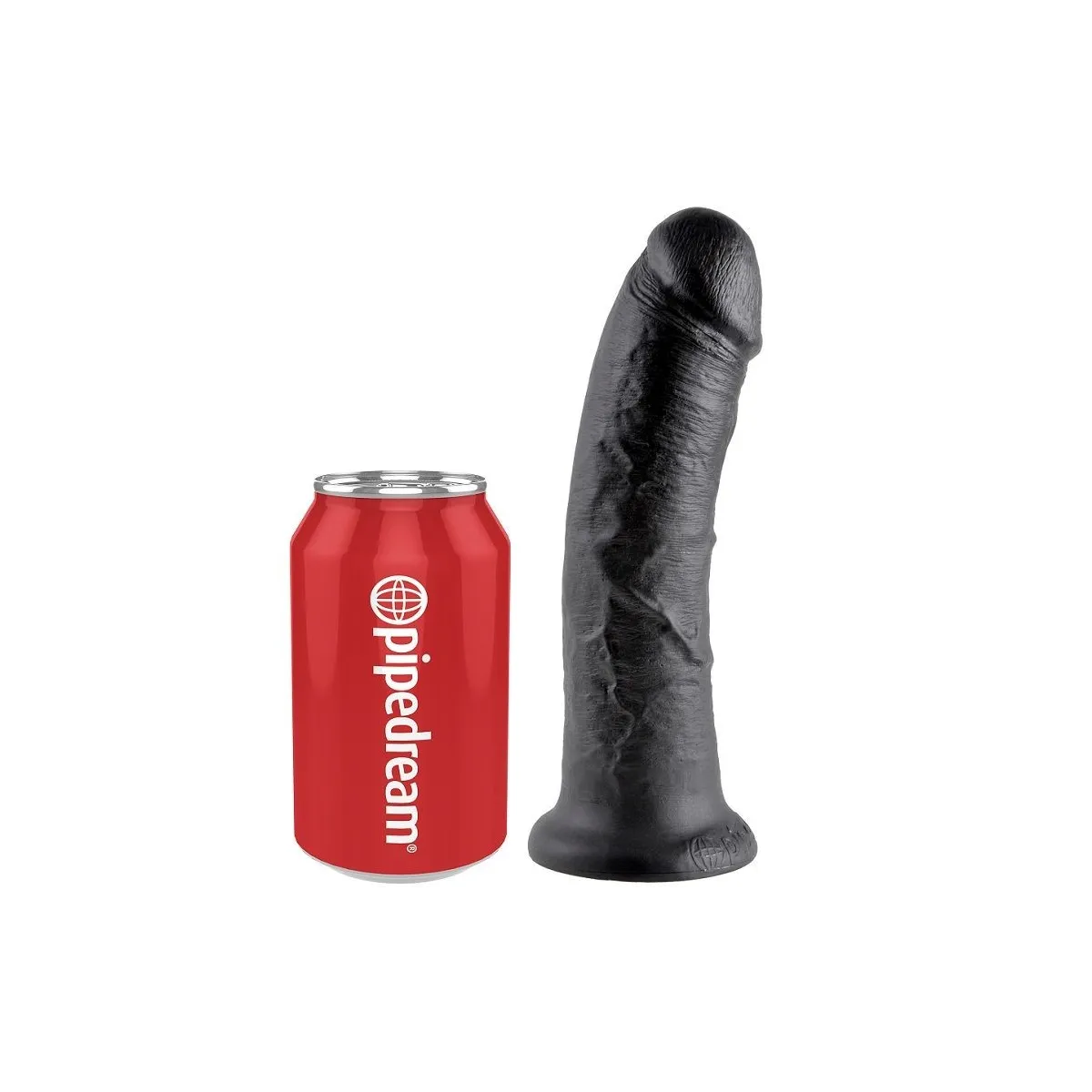 8 Dildo Schwarz 20,3 cm von King Cock | Fesselliebe.de